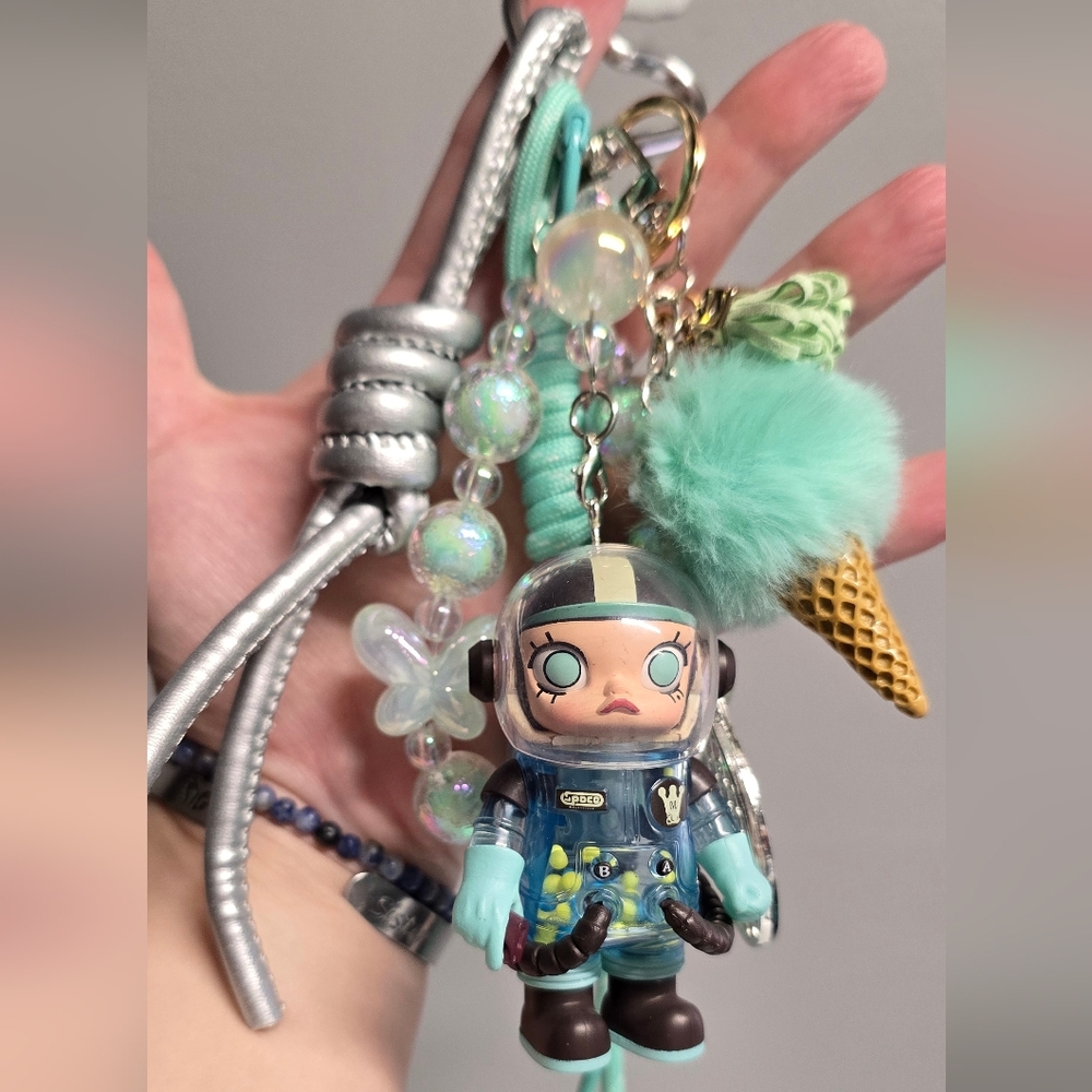POP MART Space Molly Purse Charm
